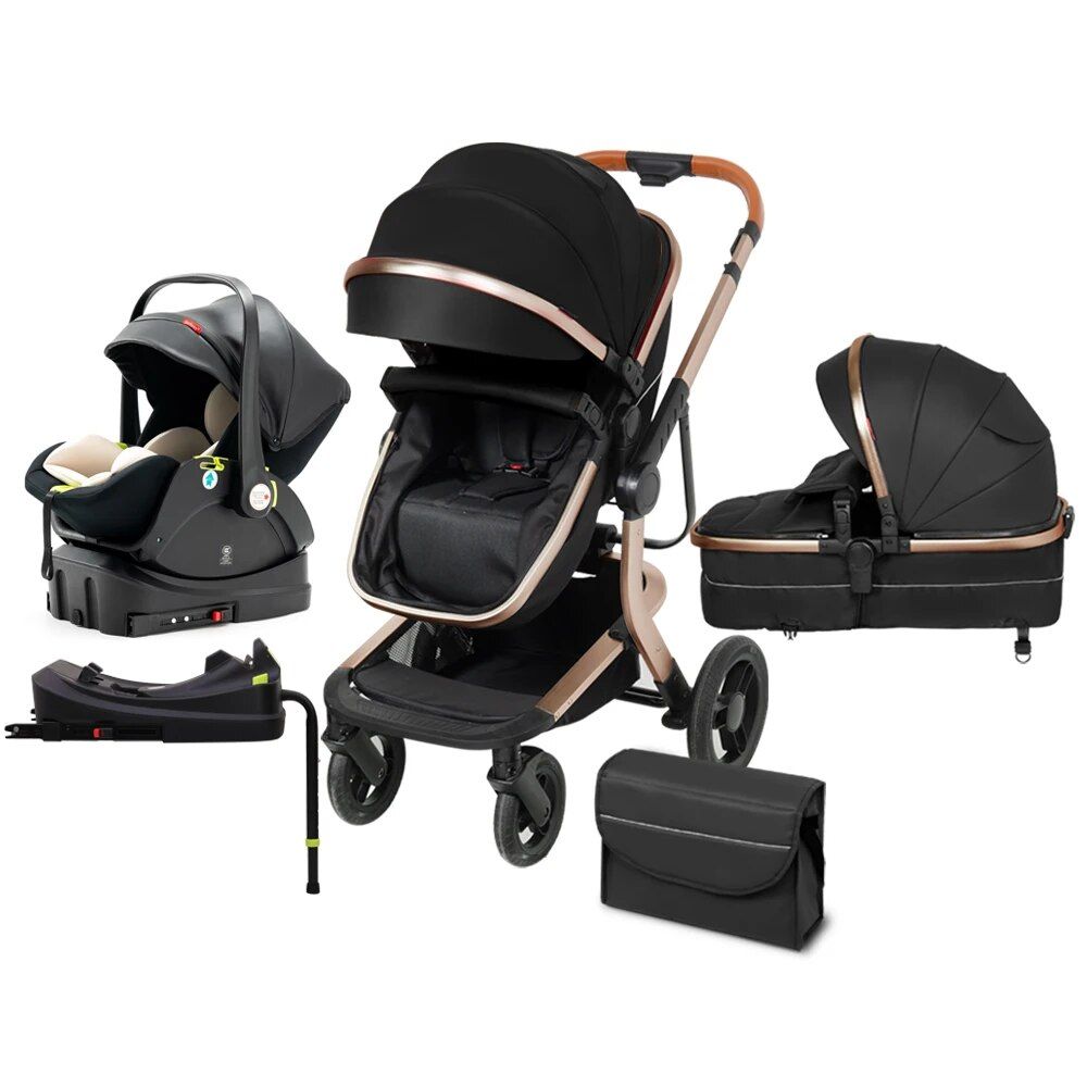 5in1 Black Travel Set